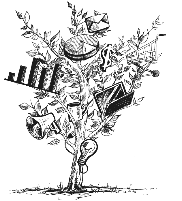 Illustration of a tree